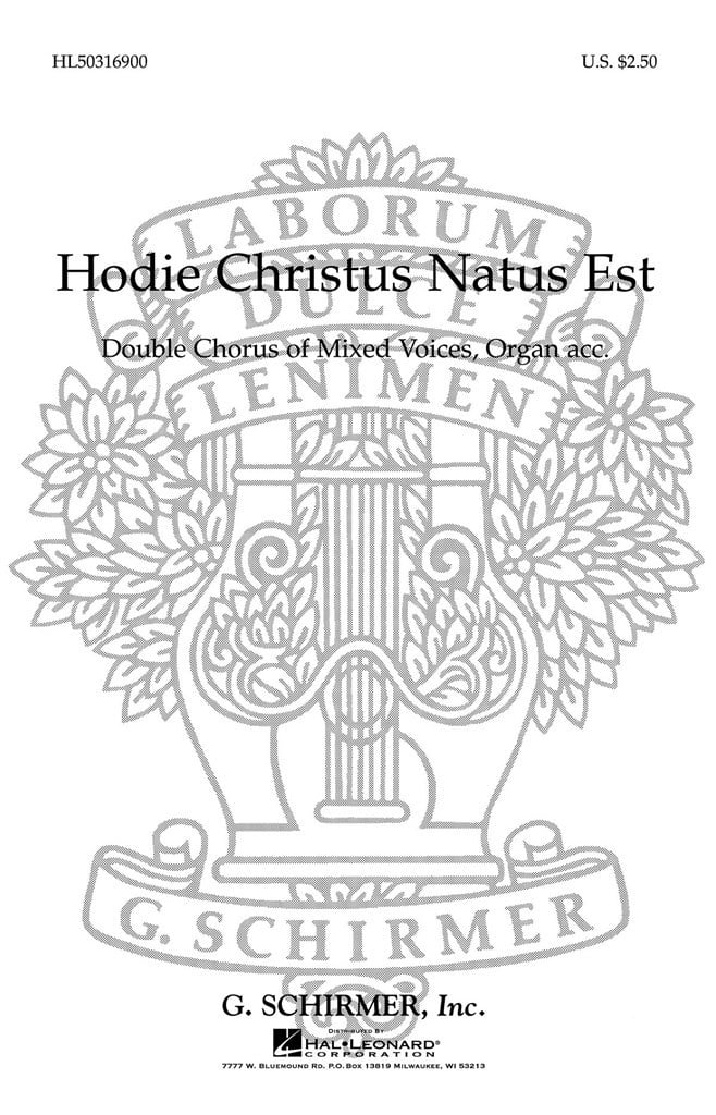 Hodie Christus Natus Est